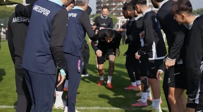 Amedspor’da Kaloğlu’ndan Diagne’ye moral desteği