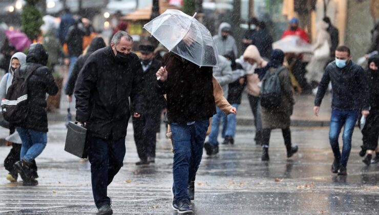 19 il için fırtına ve sağanak uyarısı