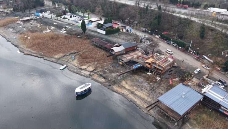 Sapanca Gölü kıyısındaki kaçak yapılar yıkılacak