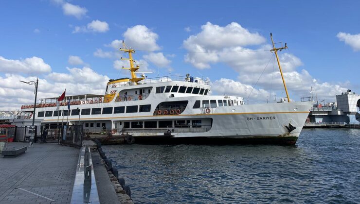 İstanbul’da bazı vapur seferleri iptal edildi