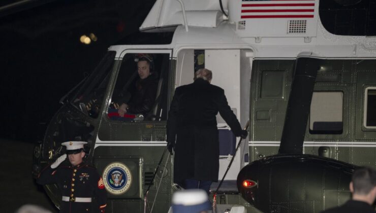 Trump'ın uçağında havadayken arıza tespit edildi