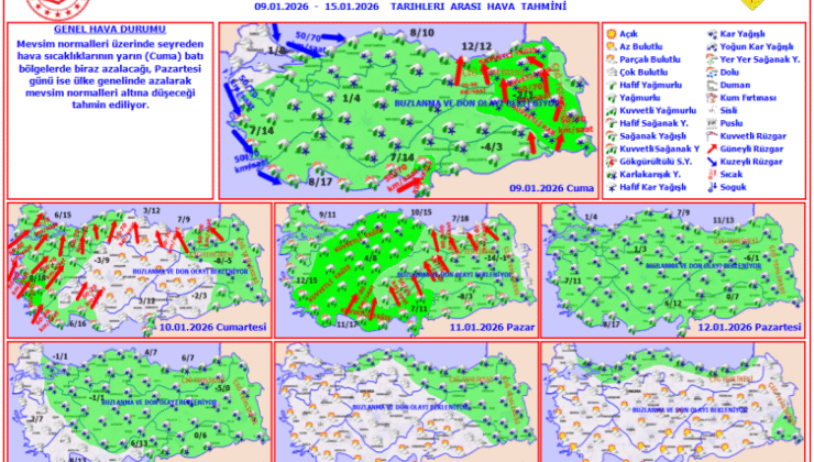 Meteorolojiden kritik uyarı: Dondurucu soğuklar geri geliyor