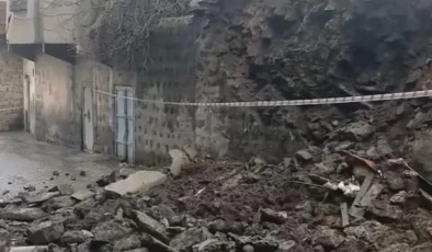 Siverek’te  2 çocuk saniyelerle kurtuldu