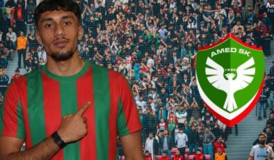 Amedspor’dan son saniye transferi