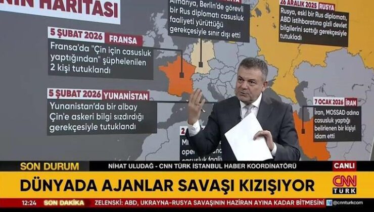 Dünyada herkes casus avında! Kim neyin peşinde? İşte ajan savaşının haritası… – Son Dakika Haberler CNN Türk | Video