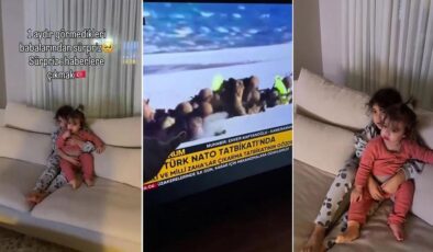 1 ay görmedikleri babalarını CNN TÜRK’te izlediler – CNN TÜRK En Son Haberler | Video