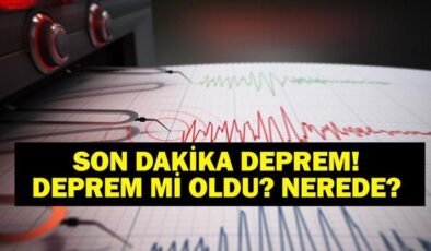 DEPREM SON DAKİKA 24 ŞUBAT! Deprem mi oldu, nerede, kaç şiddetinde? AFAD ve Kandilli Rasathanesi 24 Şubat son depremler listesi!