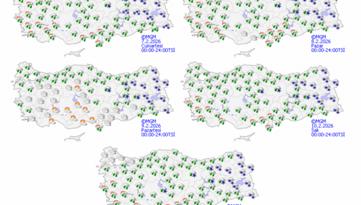 Yurdun batısında yağmur, doğusunda kar yağışı etkili olacak