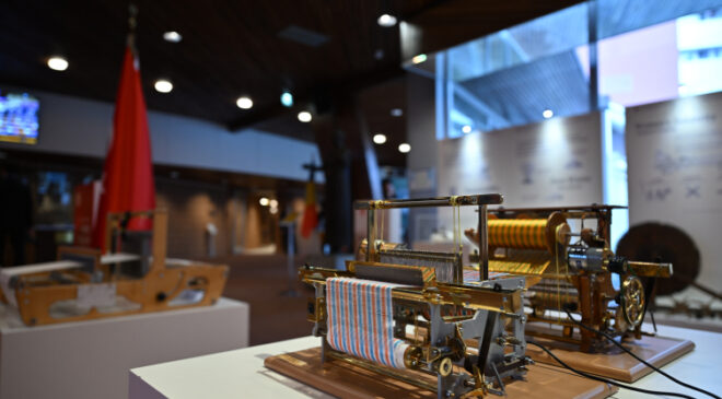 Avrupa Konseyi'nde Türkiye Dokuma AtlasıKumaşın Hafızası sergisinin açılışı yapıldı