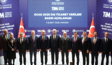 Ticaret Bakanı Bolat, ocak ayı dış ticaret verilerini açıkladı