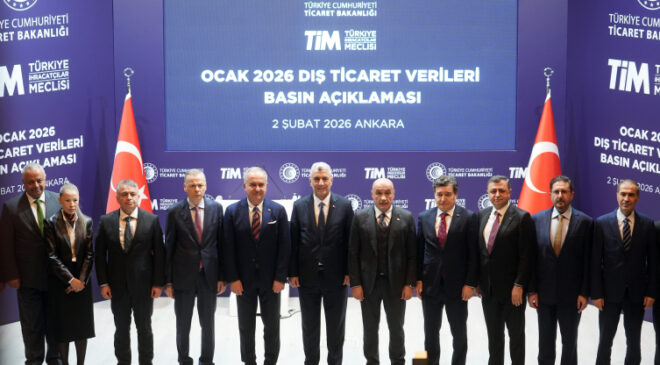 Ticaret Bakanı Bolat, ocak ayı dış ticaret verilerini açıkladı