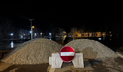 Debisi yükselen Tunca Nehri için kırmızı alarm