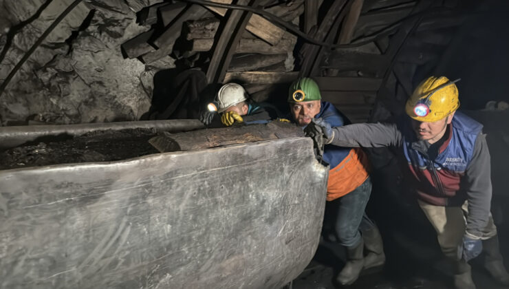 Yerin 120 metre altında sahur sofrası