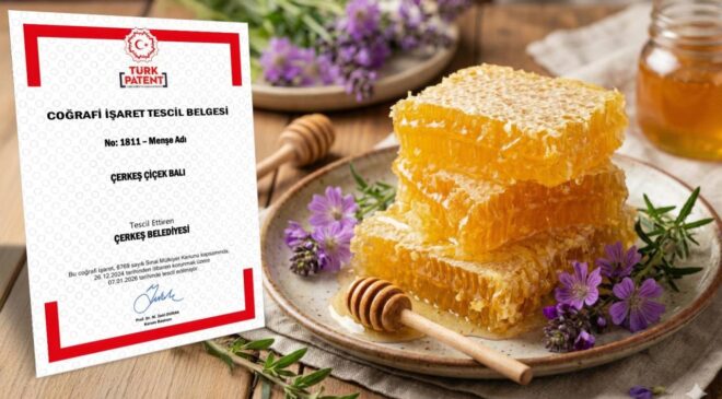 Çerkeş çiçek balı tescillendi