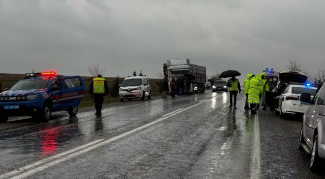 Mardin’de feci kaza: 1 ölü, 4 yaralı