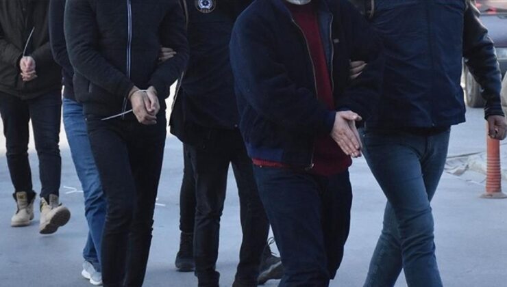 Suç örgütü soruşturmasında 9'u polis 17 zanlı gözaltında