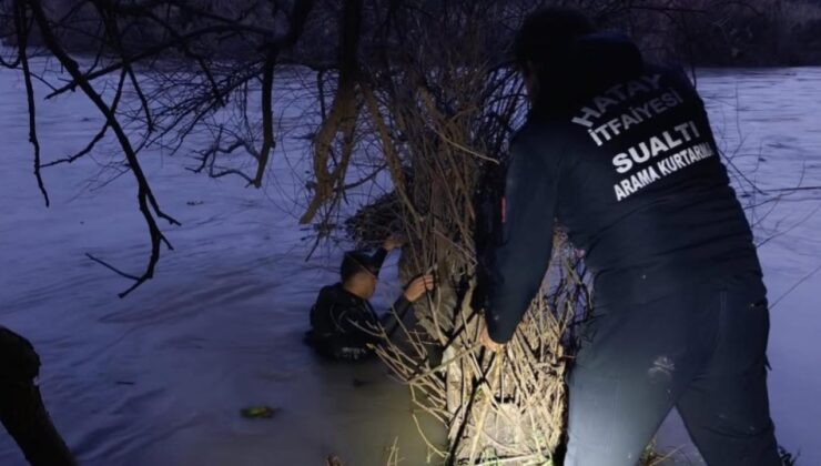 Asi Nehri’ne düşen kişi aranıyor