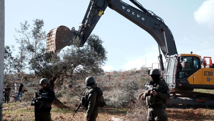 İşgalci İsrail, Batı Şeria'da 777 ağacı sökerek 761 bin dolarlık zarara yol açtı