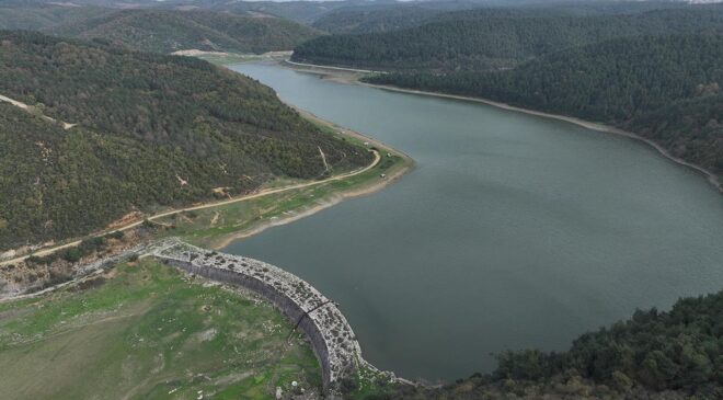 İstanbul barajlarındaki doluluk 30,25’e yükseldi