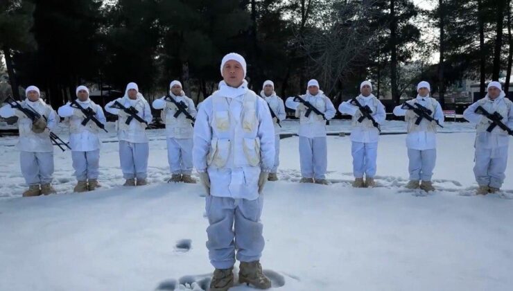 Mehmetçikten 'Sabahat teyzeye' teşekkür: Emanetin evlatlarının başının tacıdır