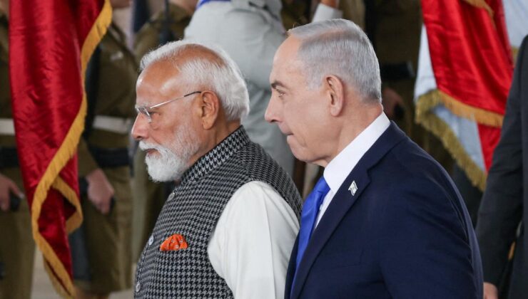 Hindistan Başbakanı Modi, İsrail'i ziyaret ediyor