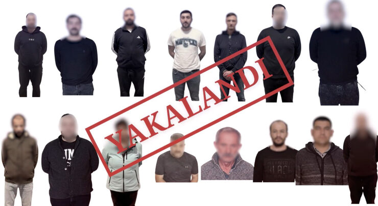 Kırmızı bültenle ve ulusal seviyede aranan 15 suçlu Türkiyeye getirildi