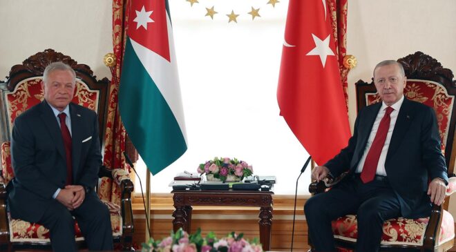 Cumhurbaşkanı Erdoğan: Ürdün Kralı Abdullah ile iki ülke dostluğunu kuvvetlendirecek kararlar aldık