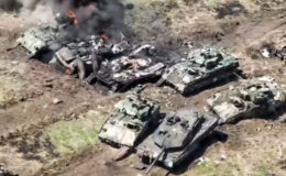 Harp sahasından gelen görüntüler: Tanklar için yolun sonu mu?