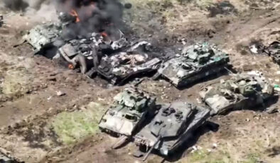 Harp sahasından gelen görüntüler: Tanklar için yolun sonu mu?