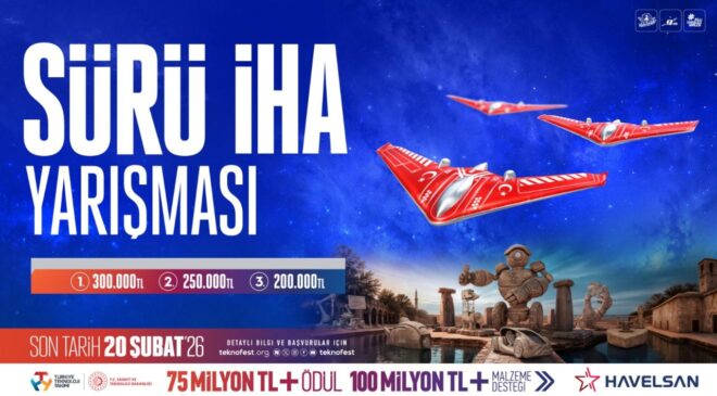 TEKNOFEST Sürü İHA Yarışması'na başvurular sürüyor