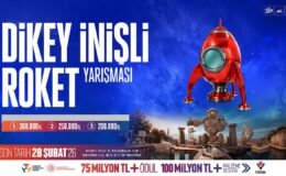 TEKNOFESTte Dikey İnişli Roket Yarışması heyecanı