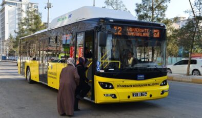 Diyarbakır’da bayramda toplu ulaşım ücretsiz