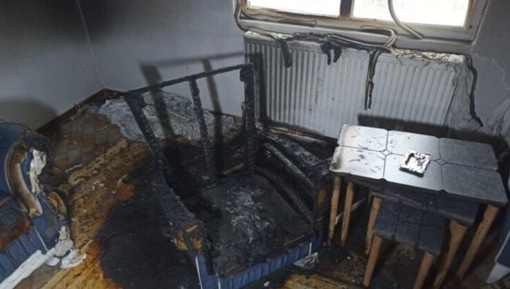 Siirt’te ev yangını: 2 çocuk dumandan etkilendi