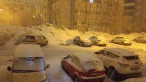 Bitlis’te kar yağışı etkili oldu