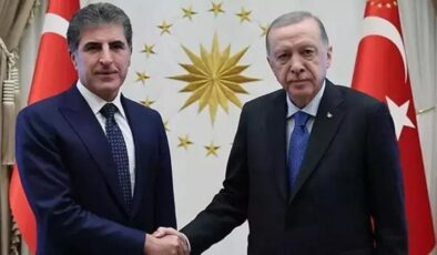 Cumhurbaşkanı Erdoğan IKBY Başkanı Neçirvan Barzani ile görüştü – Son Dakika Haberleri CNN Türk