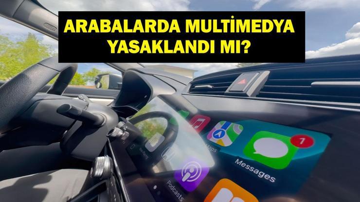 ARABADA MULTİMEDYA YASAK MI 2026? CarPlay ve Android Auto Ne Olacak? Double Teyp Kullanmak Yasak mı? Arabada Ekran Kullanımı Değişti
