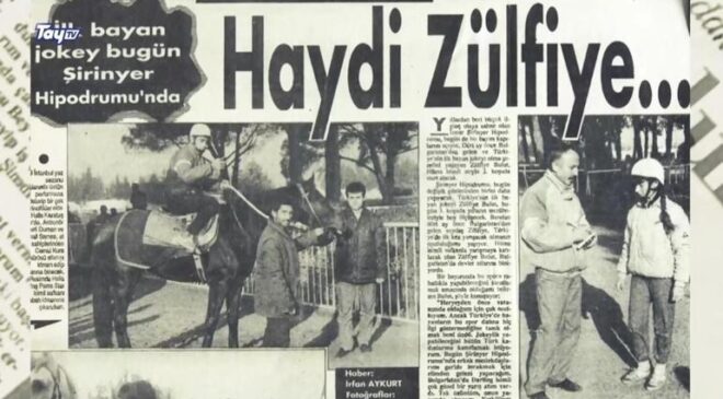 İlk Türk kadın jokeyin mücadele dolu hikayesi… Hipodromda kadın devriminin adı: Zülfiye – CNN Türk Sondakika Haberler | Video
