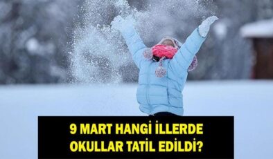 YARIN OKULLAR TATİL Mİ 9 MART 2026 PAZARTESİ: Valilikten açıklama geldi mi? İstanbul, Ankara, İzmir, Bursa, Ordu, Artvin’de okullar var mı yok mu?