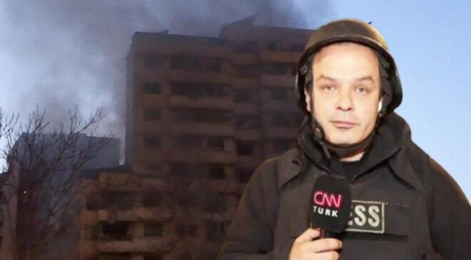 CNN TÜRK olay yerinde! Beyrut’ta vurulan bina enkaza döndü – CNN Türk Güncel Haberler | Video