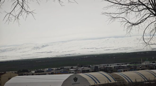 Karacadağ’a düşen 46 santimetrelik kar Diyarbakır’ı üşüttü