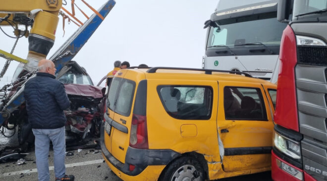 Erzurum’da 2 ayrı zincirleme kaza: 1 ölü, 31 yaralı