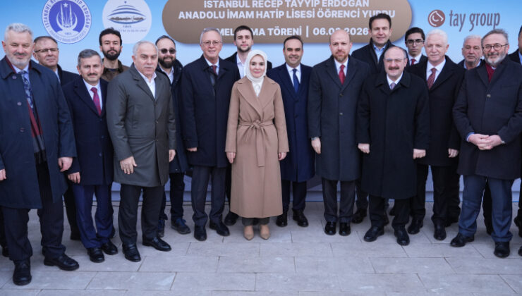 İstanbul Recep Tayyip Erdoğan Anadolu İmam Hatip Lisesi Öğrenci Yurdu'nun temeli atıldı