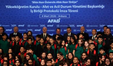 AFAD ile YÖK arasında “Afete Hazır Üniversite” protokolü
