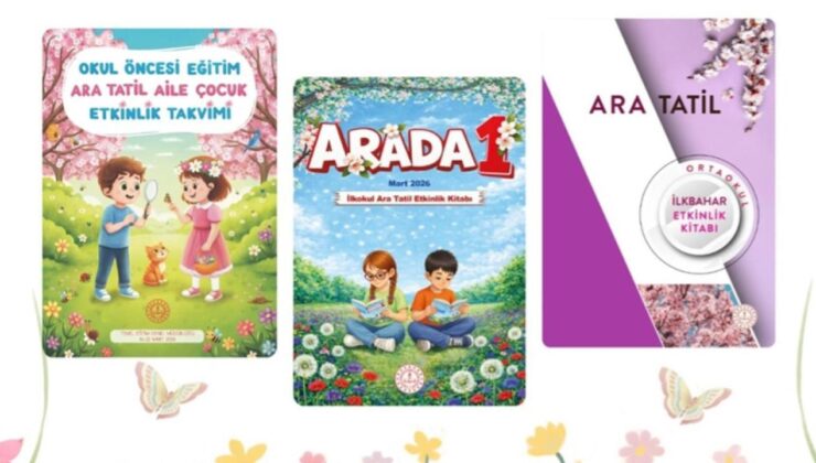 MEB'in ara tatil etkinlik kitapları erişime açıldı