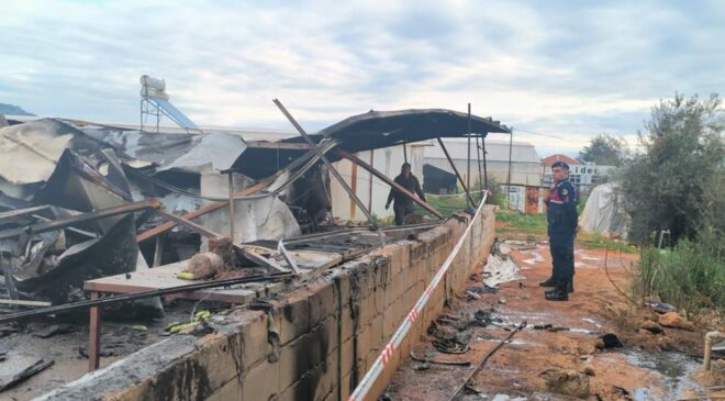 Prefabrik evde yangın felaketi: 5’i çocuk 6 kişi öldü