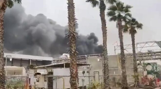 İran’dan İsrail’e misilleme: Sanayi bölgesinde yangın çıktı