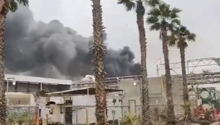 İran’dan İsrail’e misilleme: Sanayi bölgesinde yangın çıktı