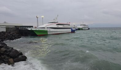 BUDO’nun seferlerine fırtına engeli