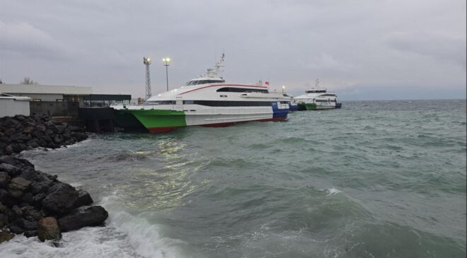 BUDO’nun seferlerine fırtına engeli