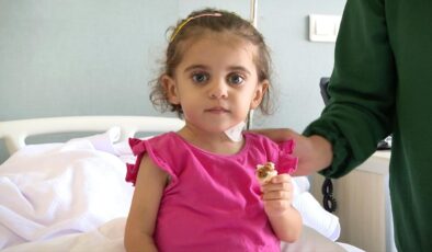 3 yaşındaki çocuk böbrek nakliyle hayata tutundu